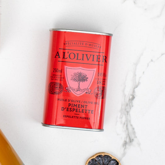 Aceite de Oliva Extra Virgen con Pimiento de Espelette 250 ml Al 'Olivier