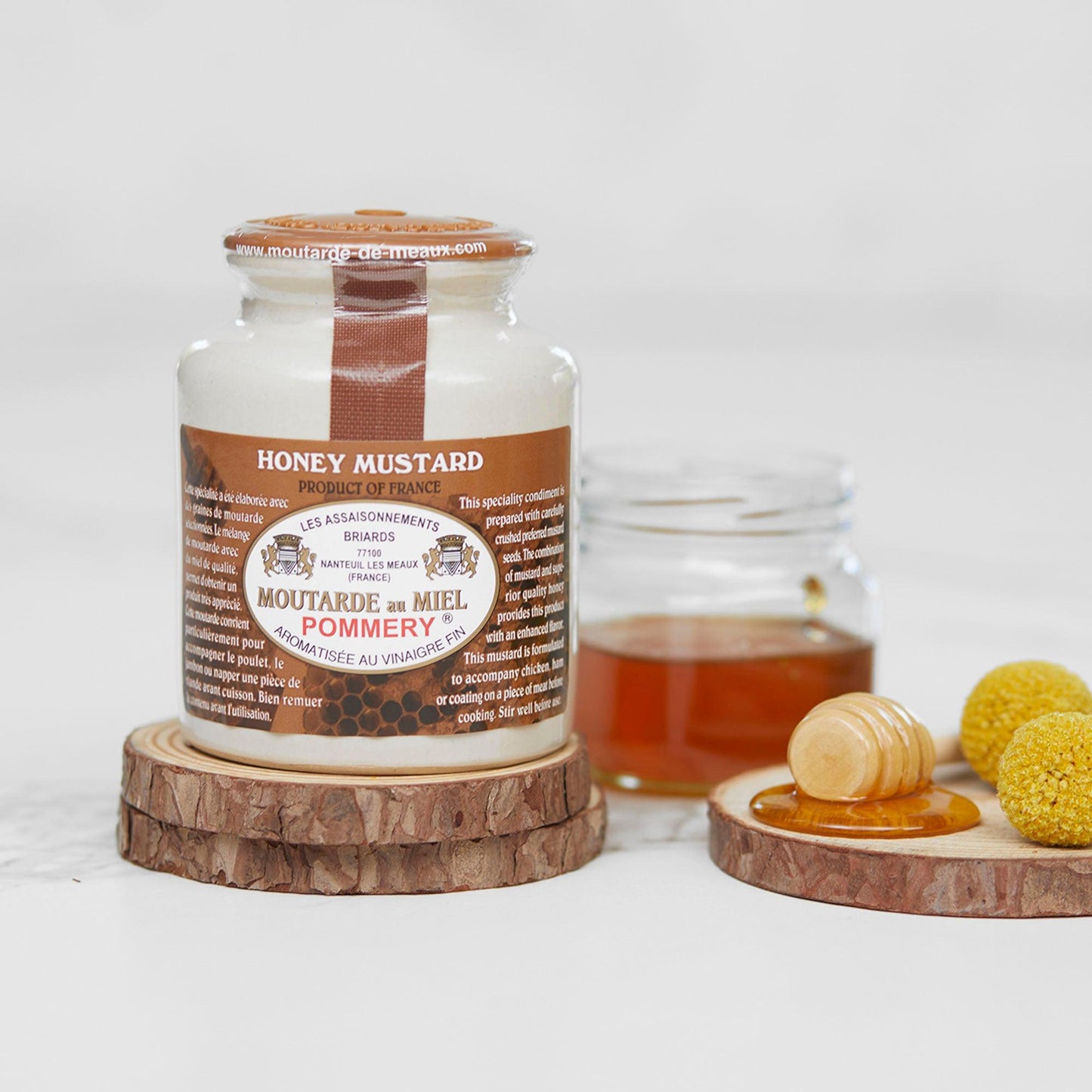 Mostaza a la miel 250 gr Pommery