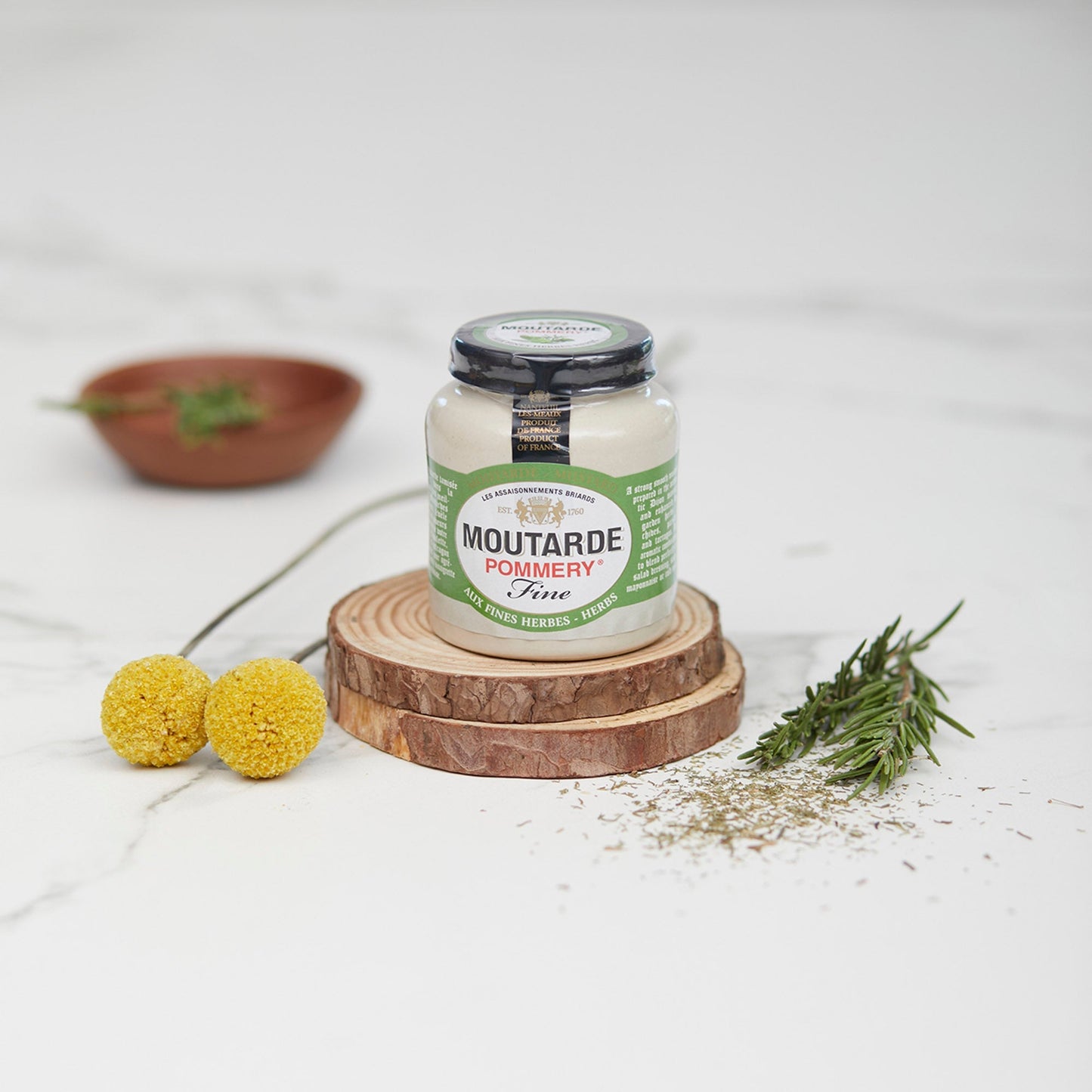 Mostaza a las Finas Hierbas 100 gr Pommery