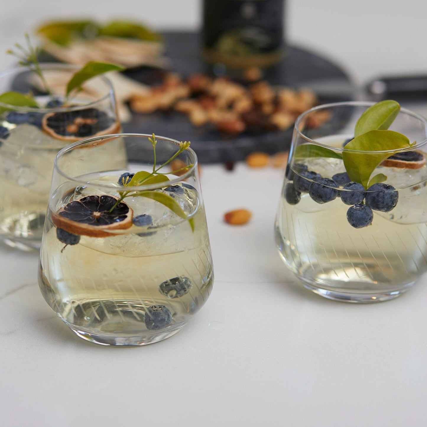 Set 6 Vasos Tallados 420 ml Coquinaria