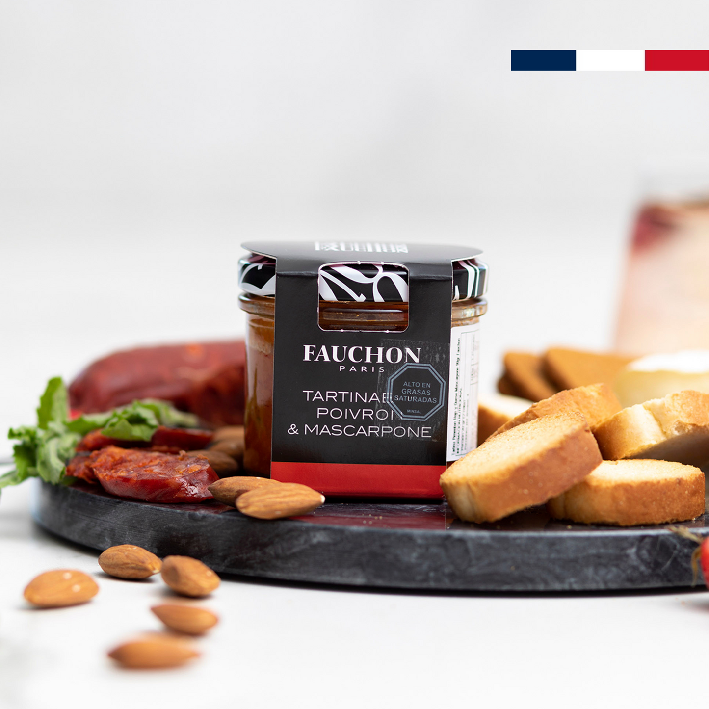 Tartina Pimenton Rojo y Queso Mascarpone 90 gr Fauchon