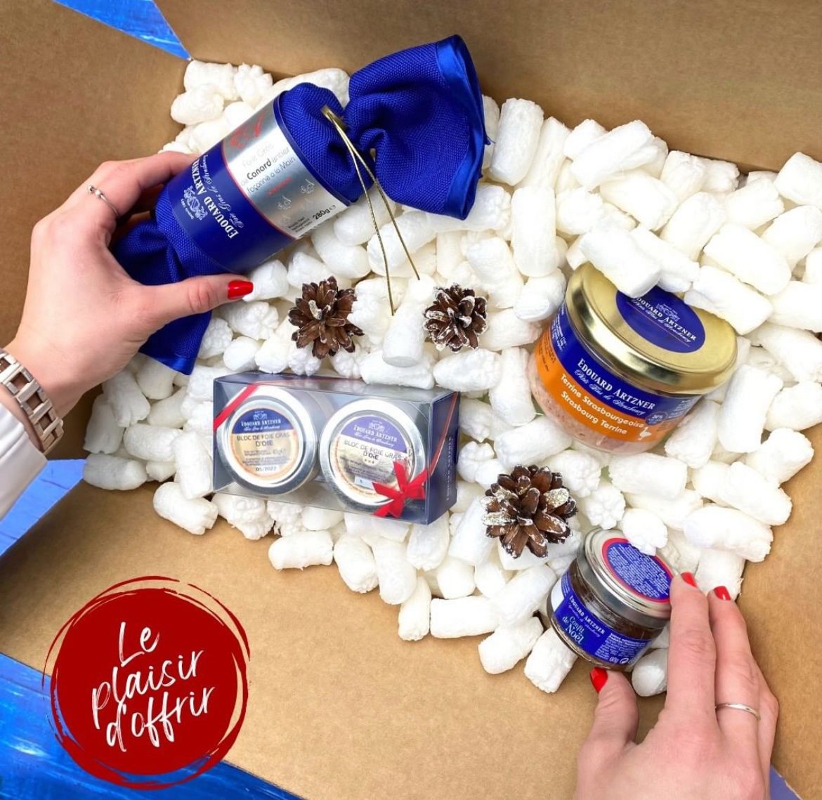 Set de Bloc de Foie Gras de Pato y Ganso 2 x 45 gr Artzner