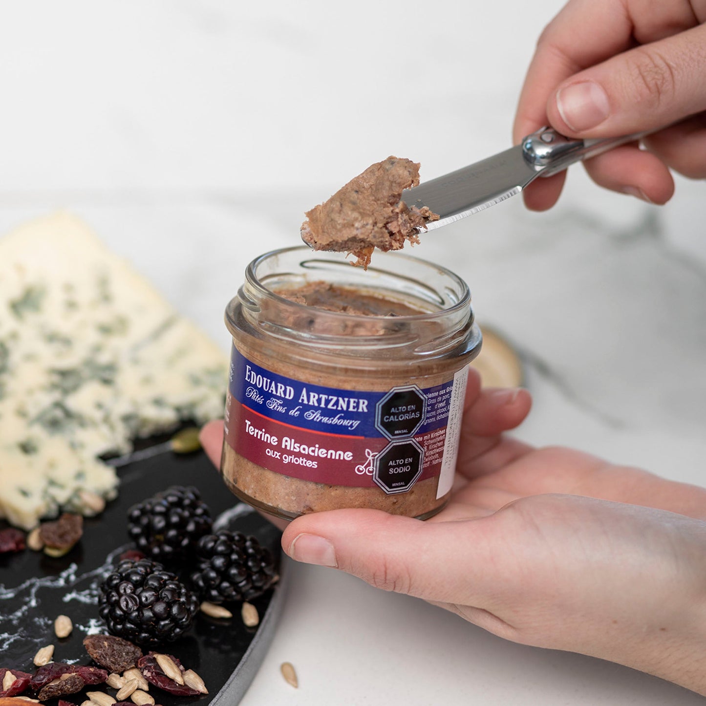 Paté de Hígado con Cerezas 100 gr Artzner