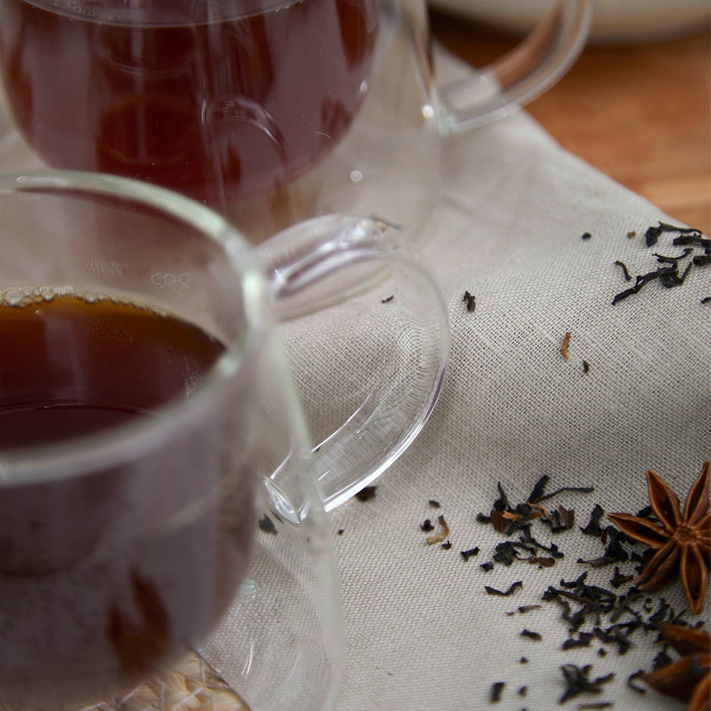 Set 2 Mugs de Vidrio 250 ml Coquinaria