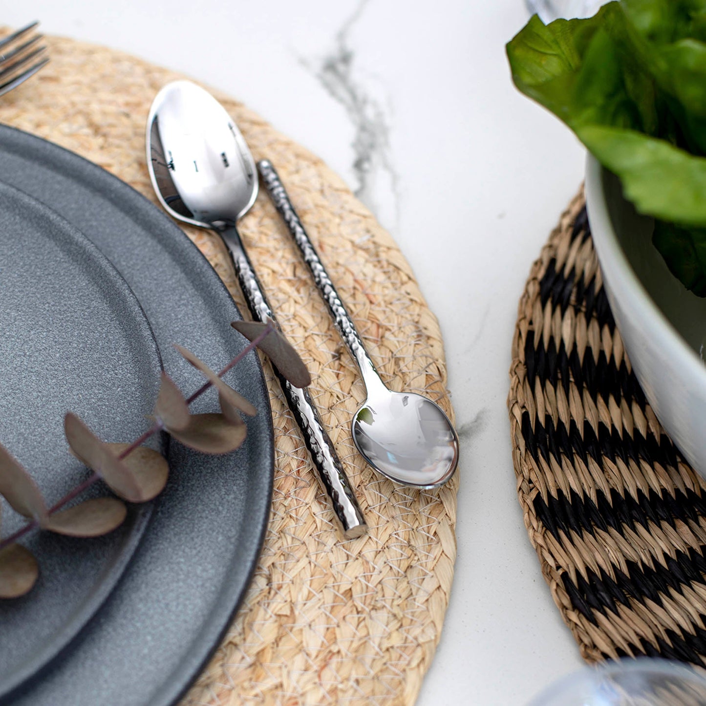 Set de Cuchilleria Hammered Para 4 Personas 28 Piezas Coquinaria