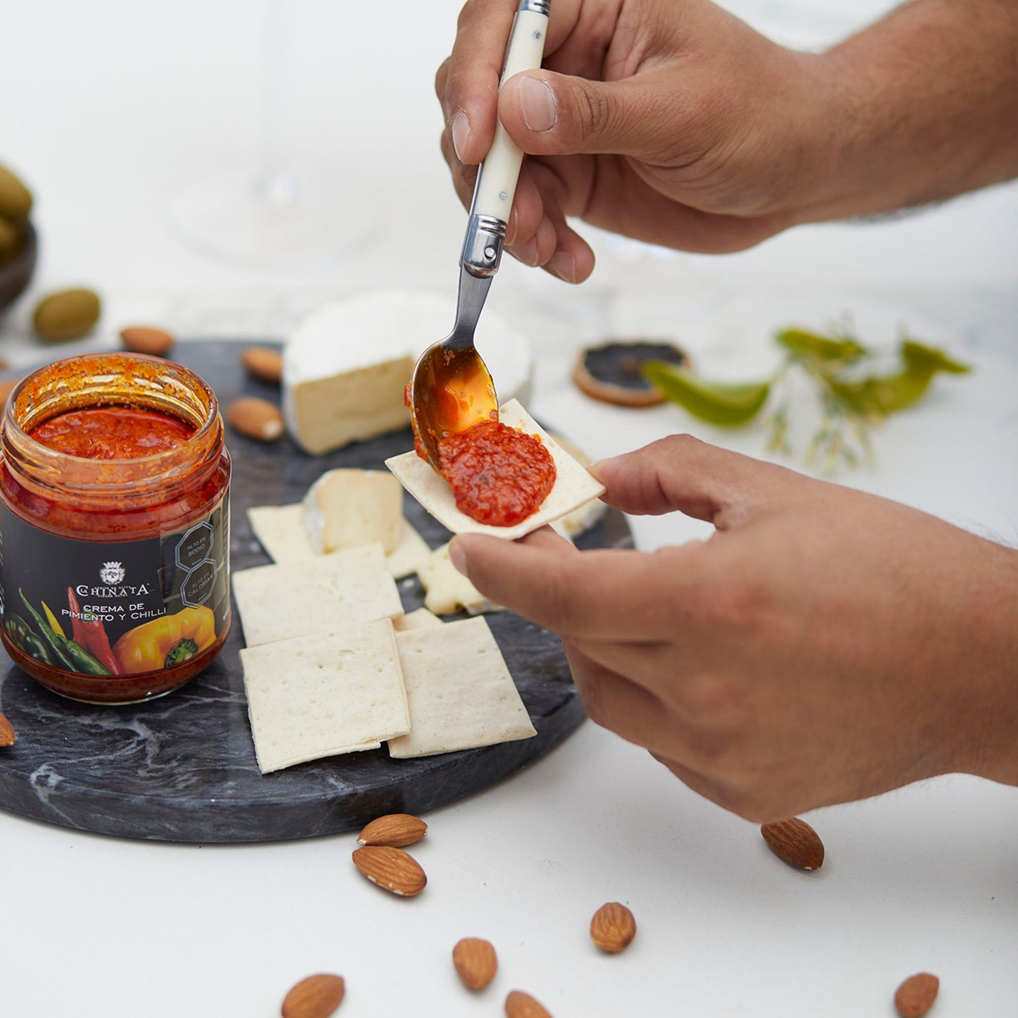 Crema de Pimientos y Chilli 180 Grs La Chinata