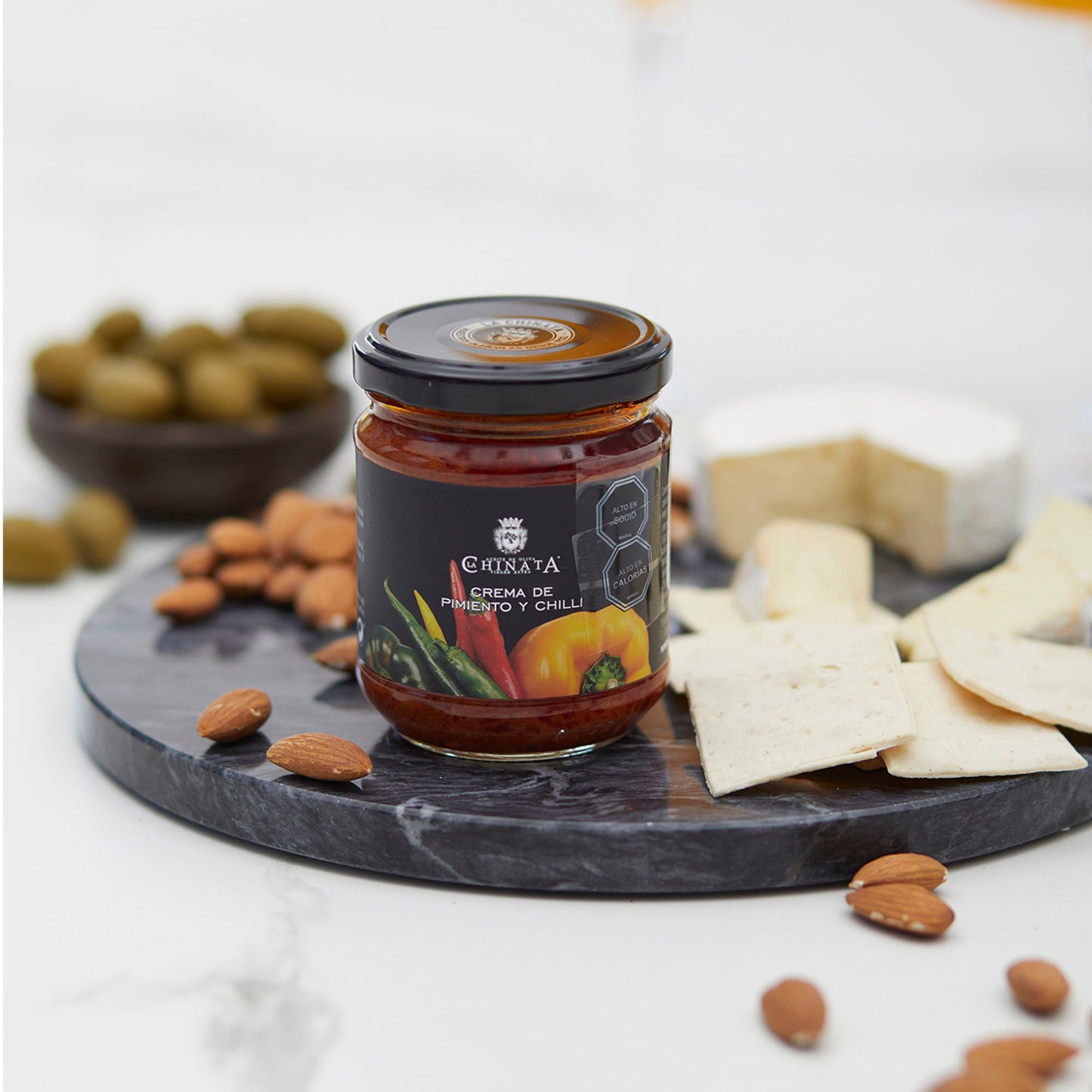 Crema de Pimientos y Chilli 180 Grs La Chinata