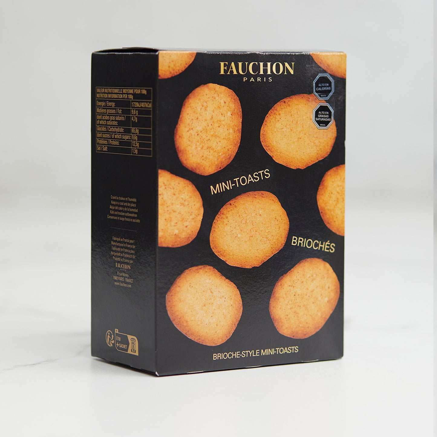 Mini Tostadas Brioche 80 grs Fauchon