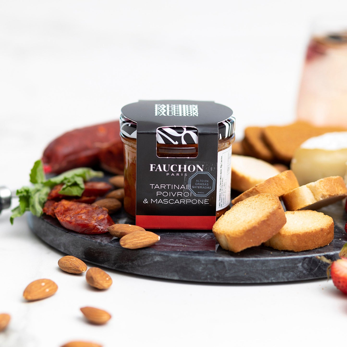 Tartina Pimenton Rojo y Queso Mascarpone 90 gr Fauchon