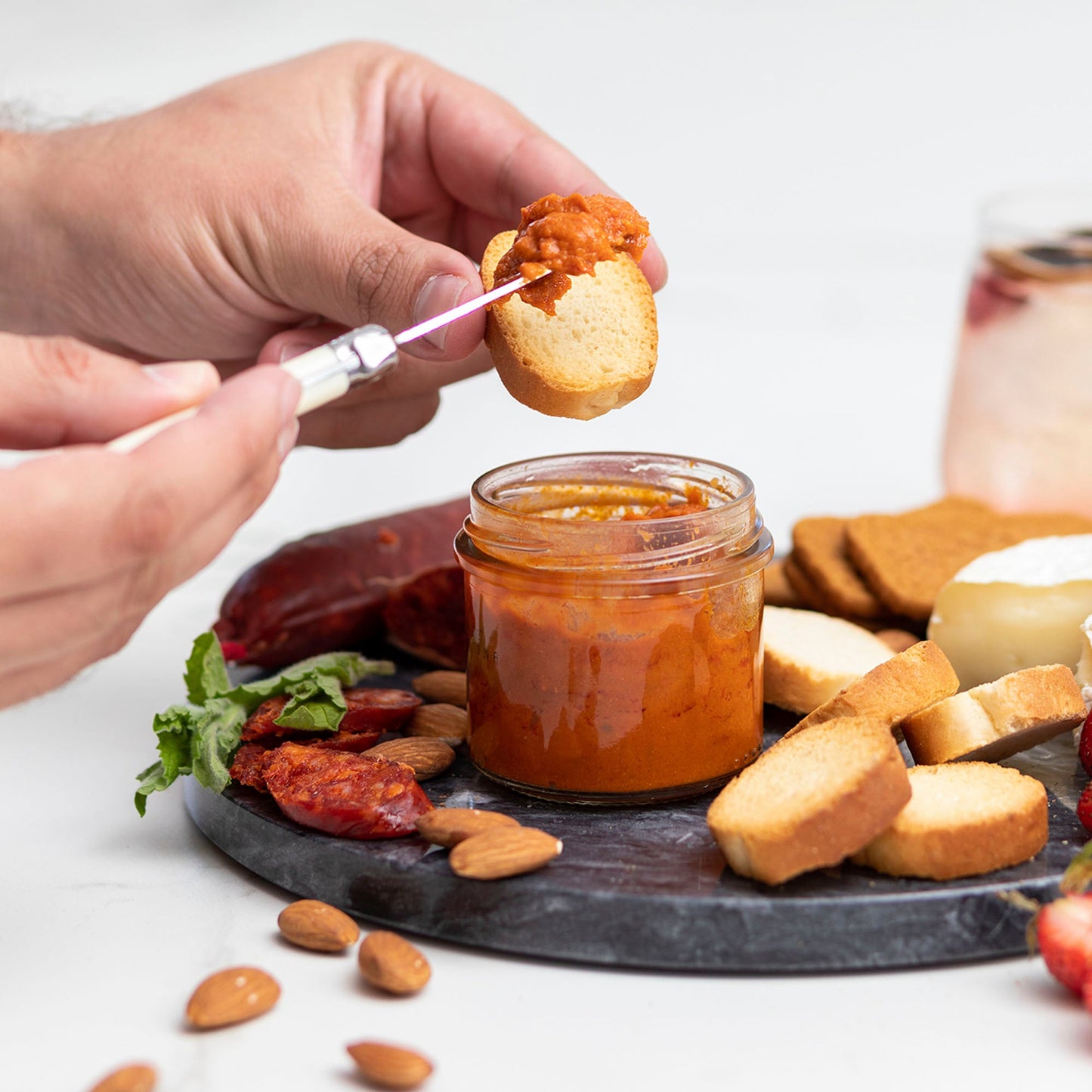 Tartina Pimenton Rojo y Queso Mascarpone 90 gr Fauchon