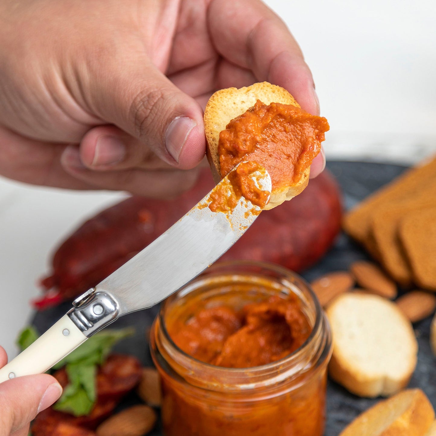 Tartina Pimenton Rojo y Queso Mascarpone 90 gr Fauchon