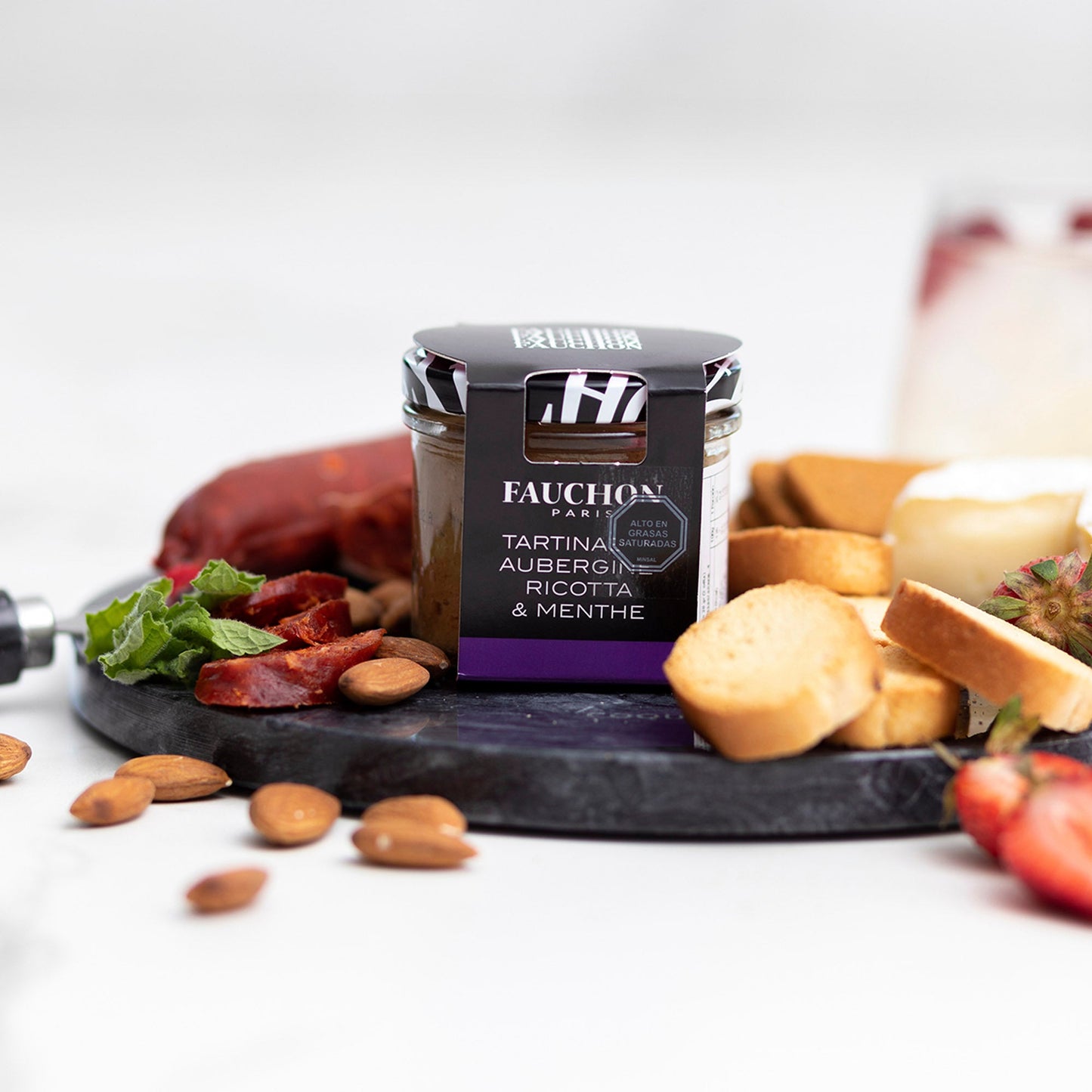 Tartina Berengena Ricota y Menta 90gr Fauchon