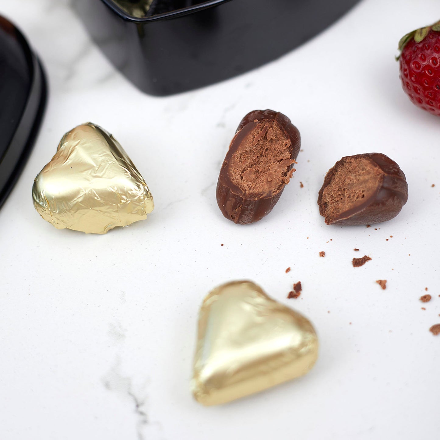 Corazón Bombones de Bitter 75g Fauchon