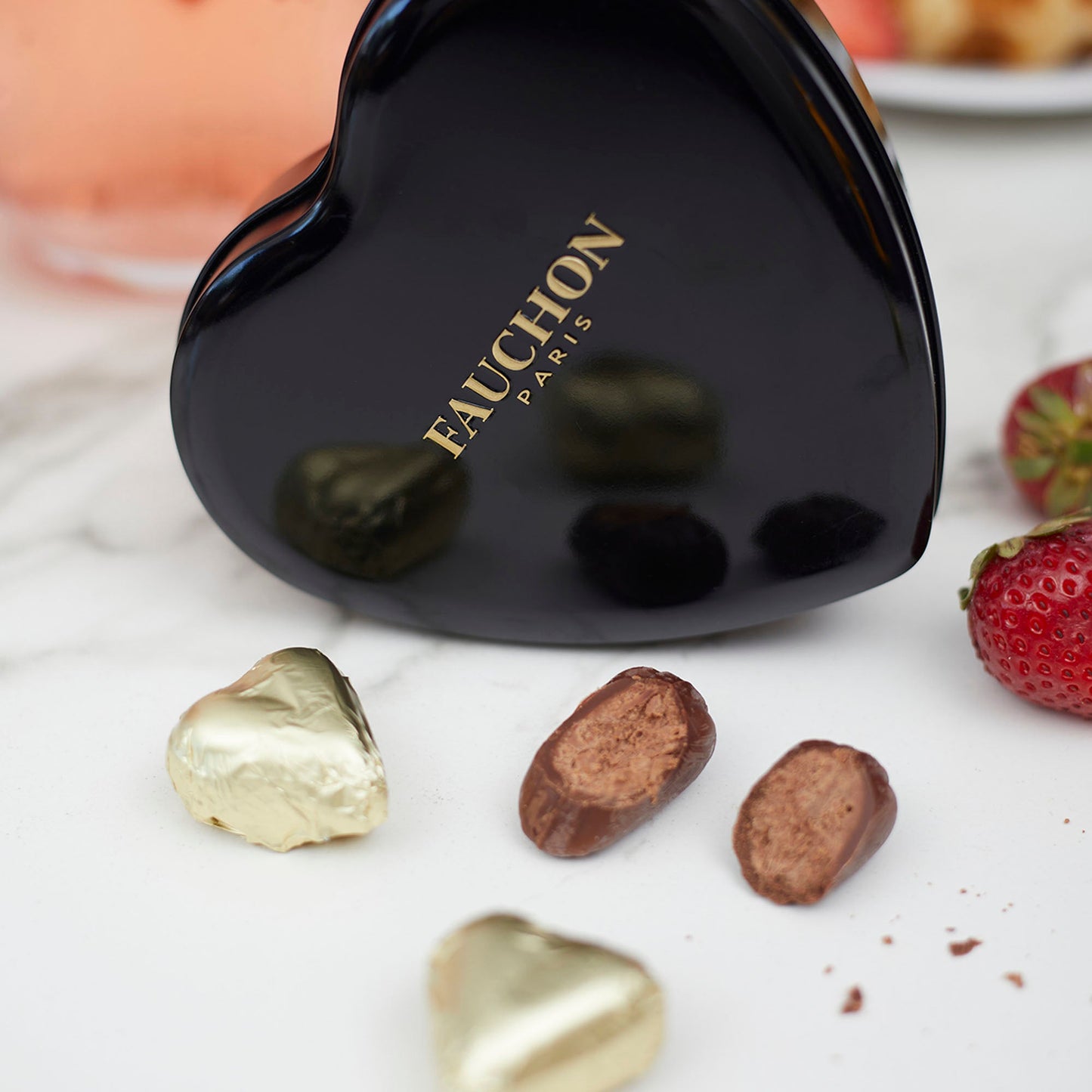 Corazón Bombones de Bitter 75g Fauchon