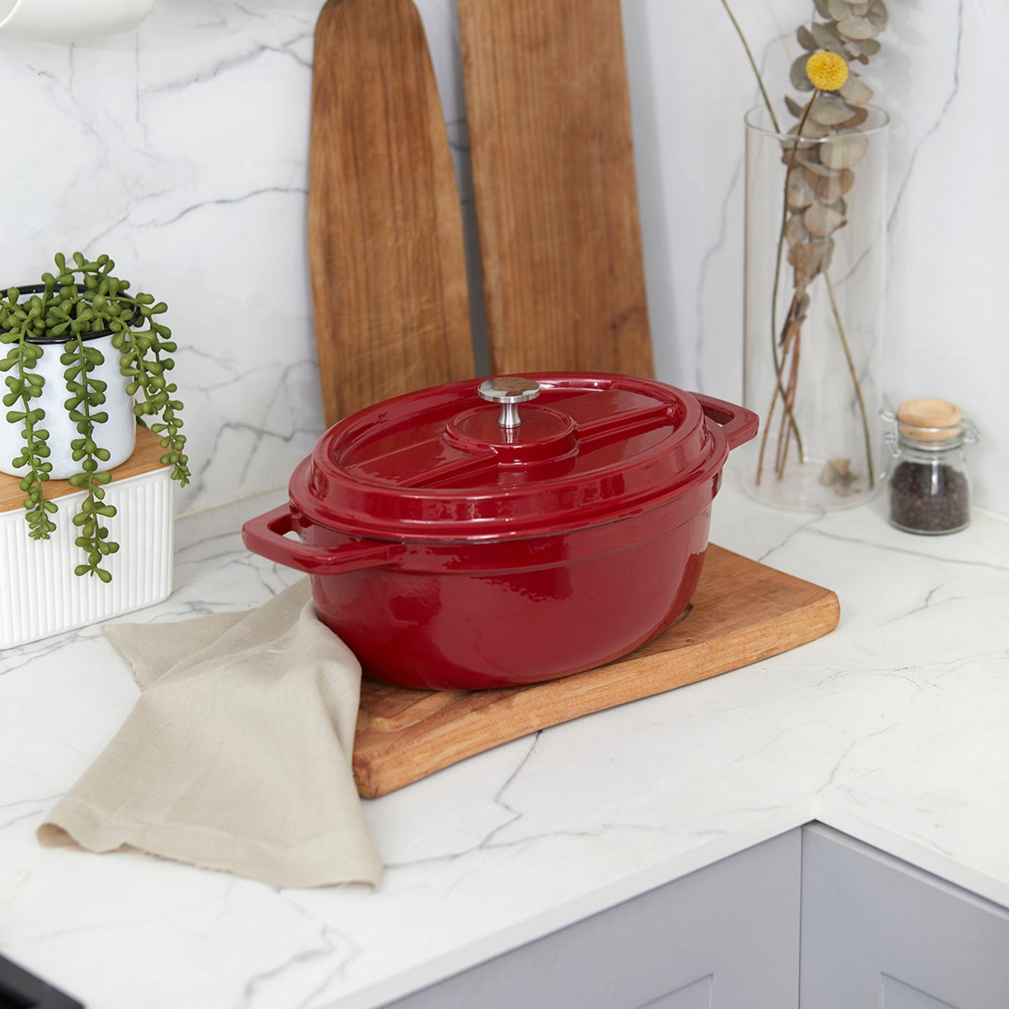 Olla de Hierro Fundido 4,1 Lts Coquinaria