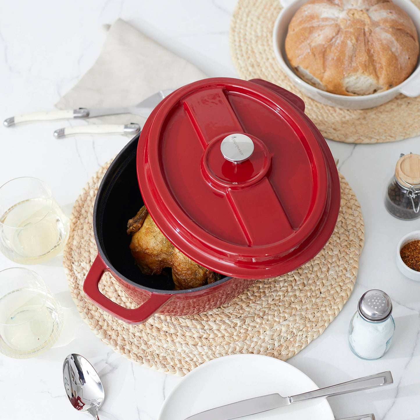 Olla de Hierro Fundido 4,1 Lts Coquinaria