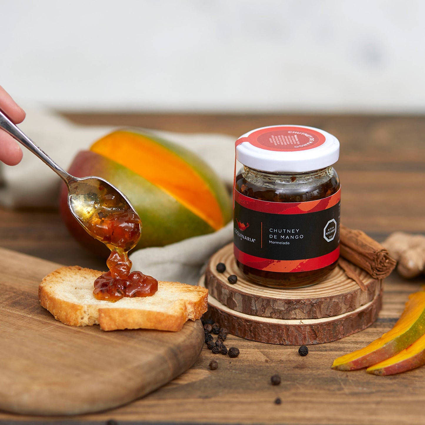 Mermelada Mango Chutney 150g Coquinaria
