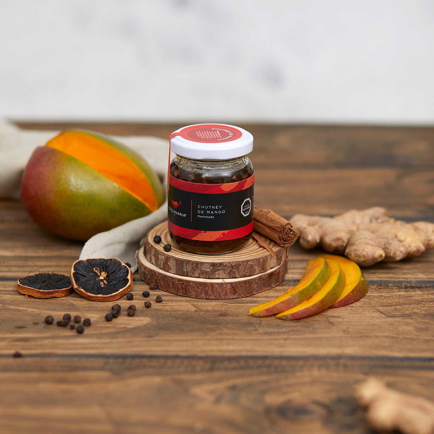 Mermelada Mango Chutney 150g Coquinaria