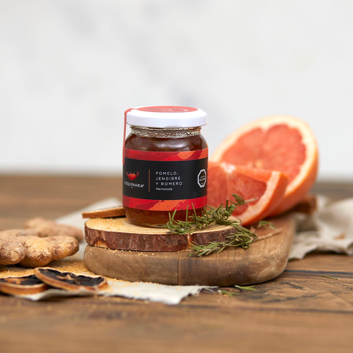 Mermelada Pomelo, Jengibre y Romero 150g Coquinaria