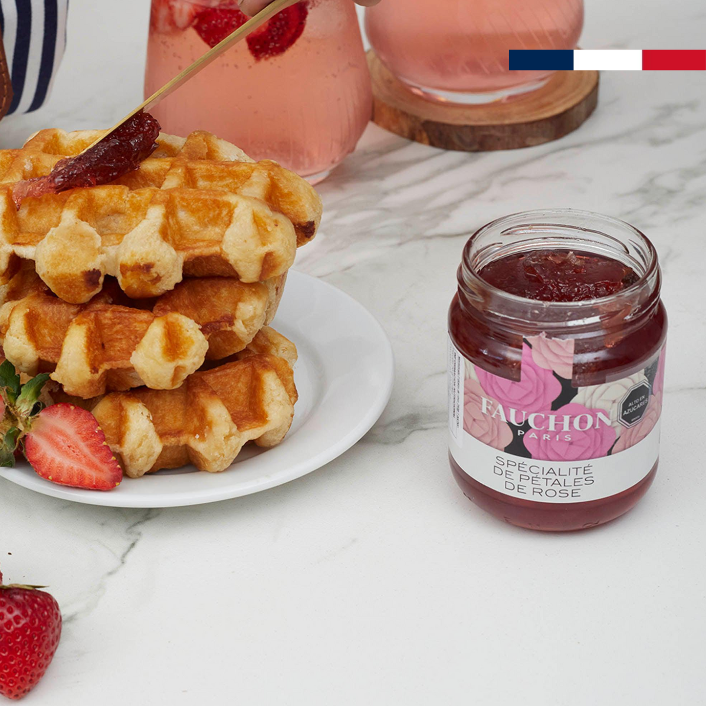 Mermelada Pétalos de Rosa 250g Fauchon