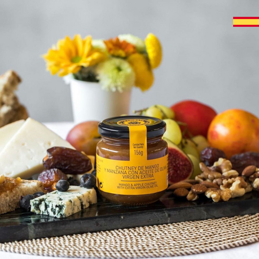 Chutney de Mango y Manzana con Aceite de Oliva Extra Virgen 156 Grs La Chinata