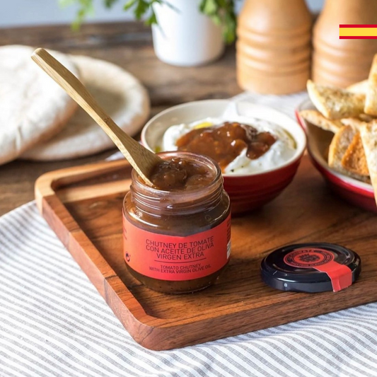 Chutney de Tomates con Aceite de Oliva Extra Virgen 156 Grs La Chinata