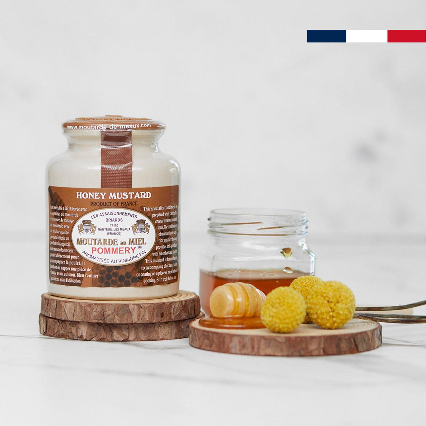 Mostaza a la miel 250 gr Pommery