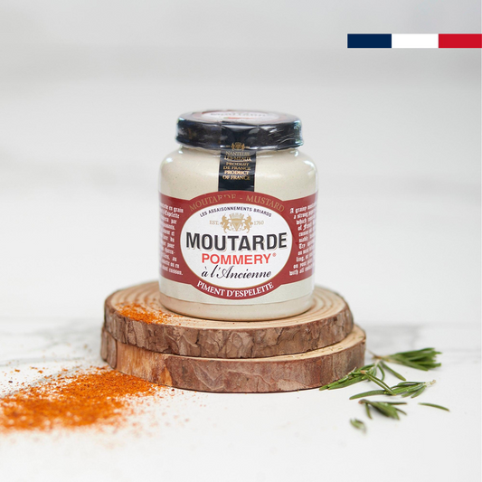 Mostaza con Pimiento de Espelette 100 gr Pommery