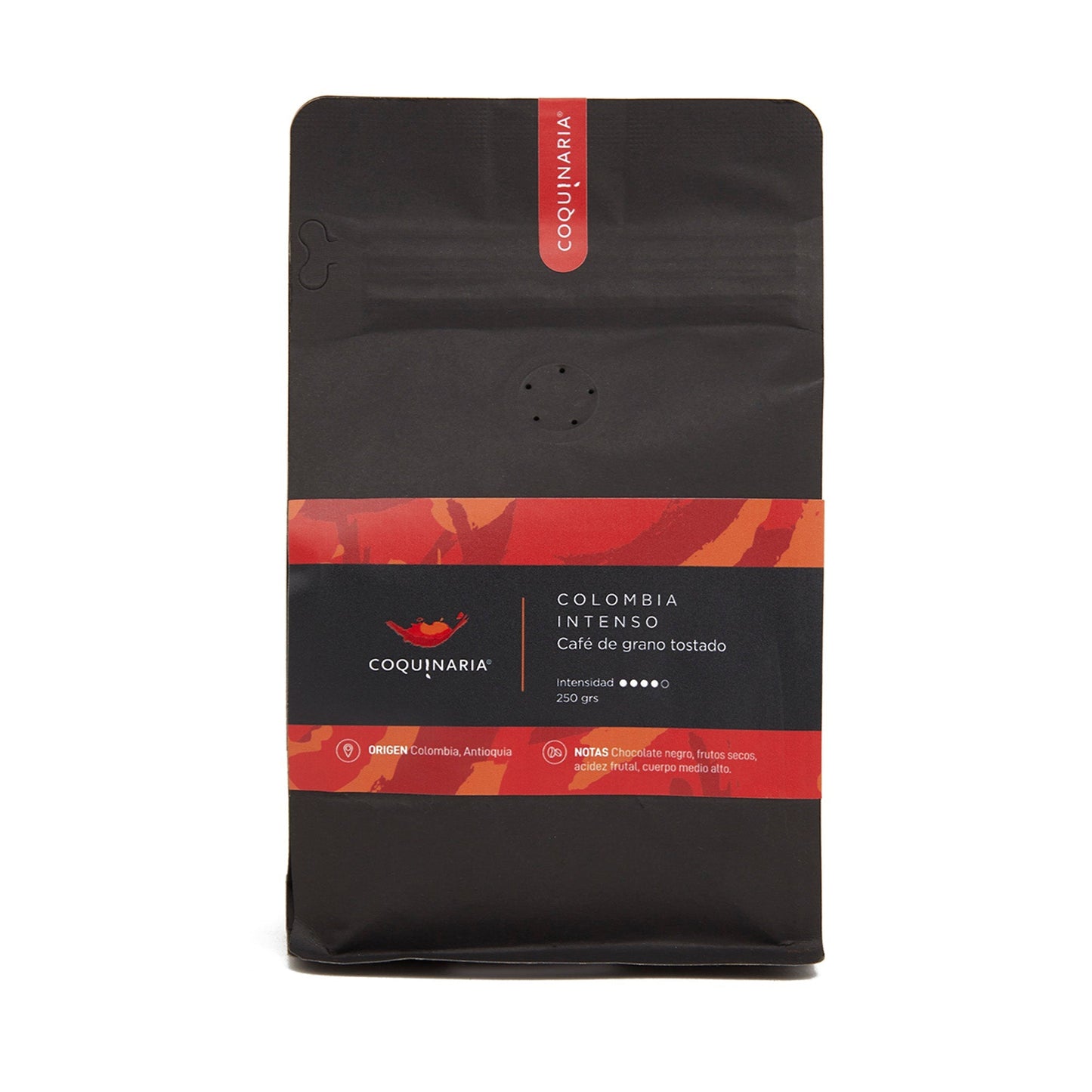 Café de Grano Tostado Colombia Intenso 250gr Coquinaria