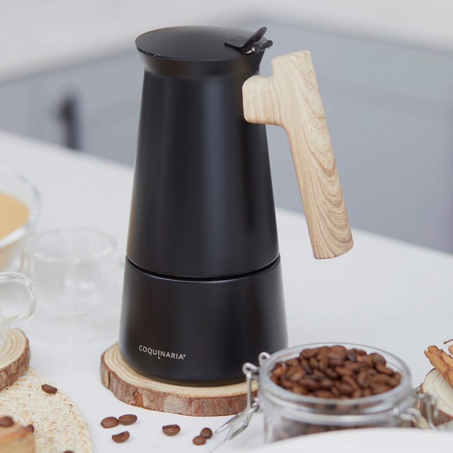 Cafetera Italiana 6 Tazas Coquinaria