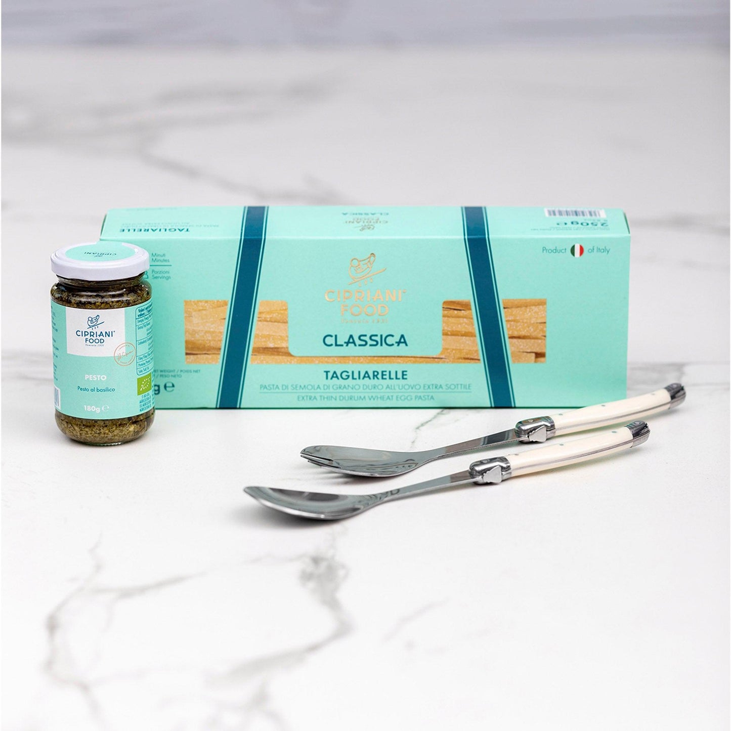 Kit Cuchara y Tenedor para Servir Coquinaria