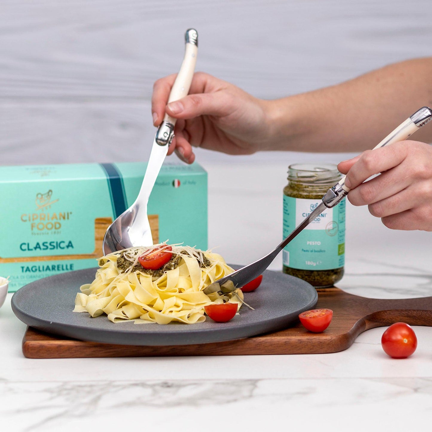 Kit Cuchara y Tenedor para Servir Coquinaria