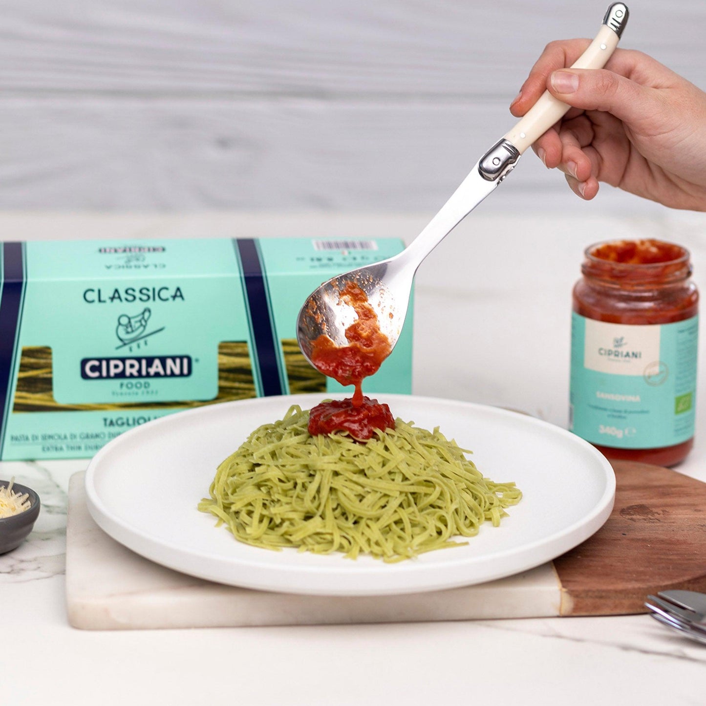 Kit Cuchara y Tenedor para Servir Coquinaria