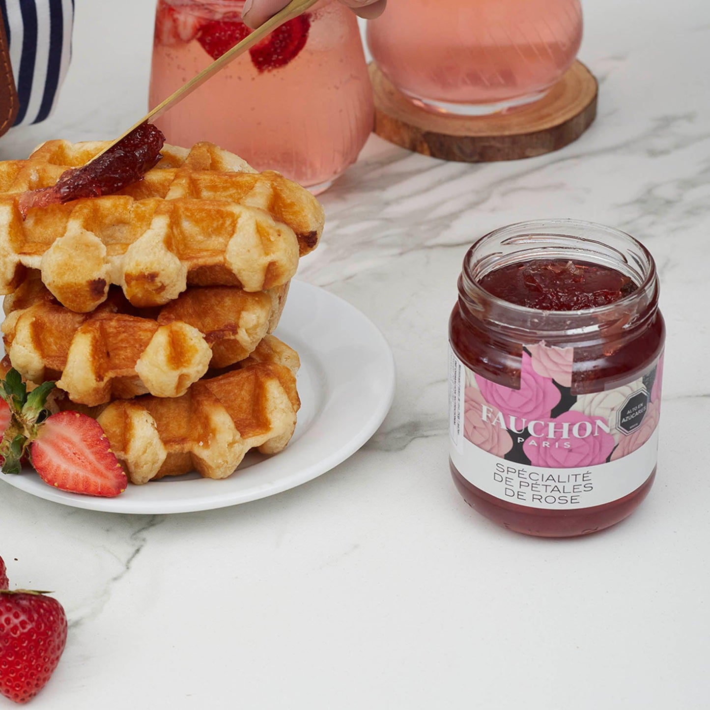 Mermelada Pétalos de Rosa 250g Fauchon