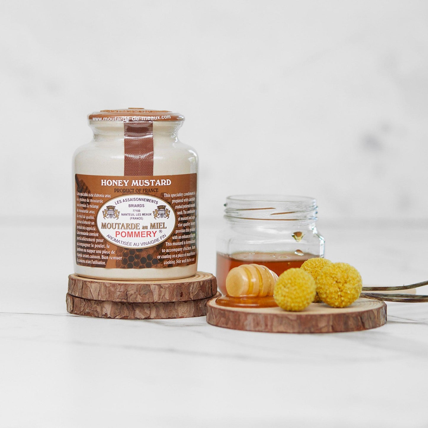 Mostaza a la miel 250 gr Pommery
