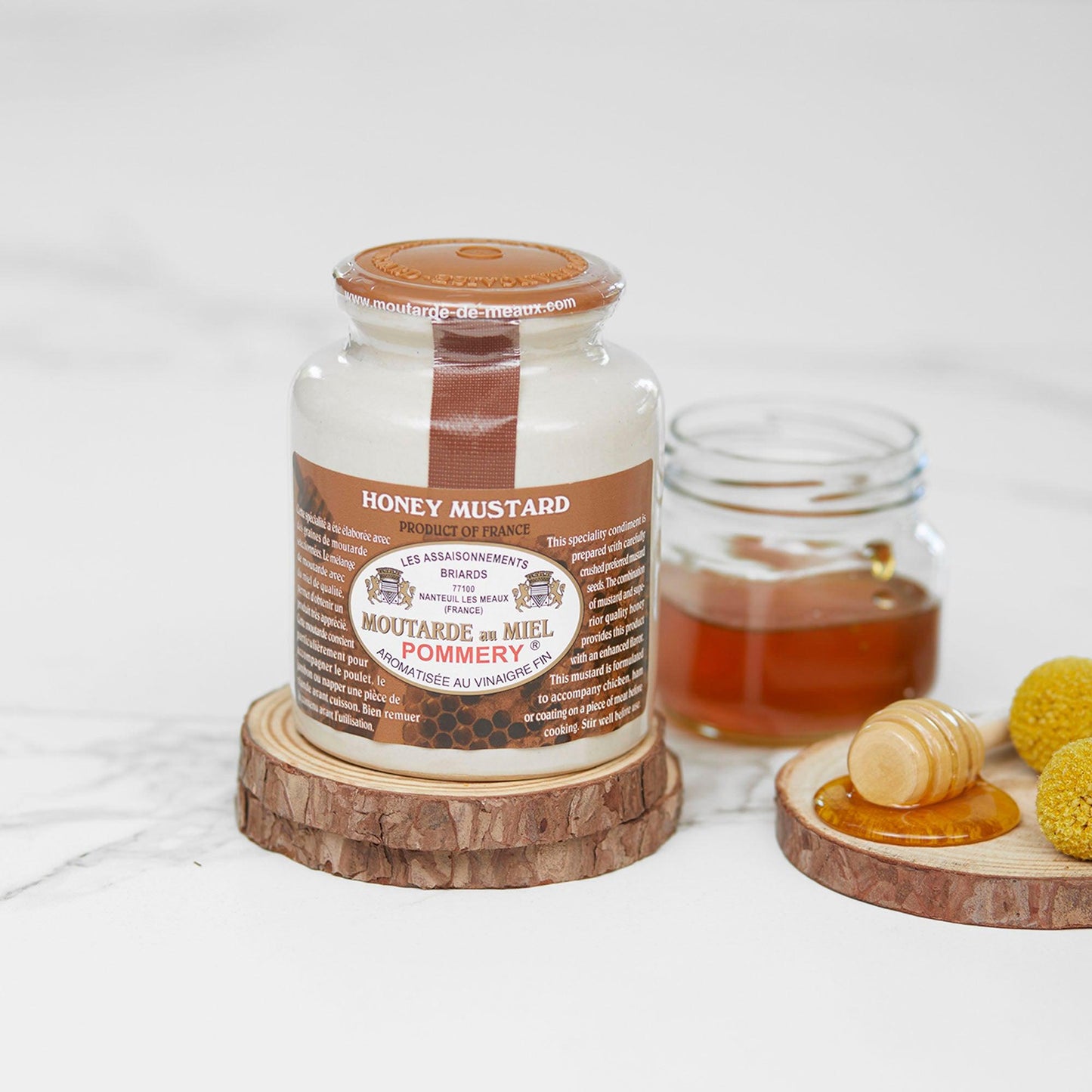 Mostaza a la miel 250 gr Pommery