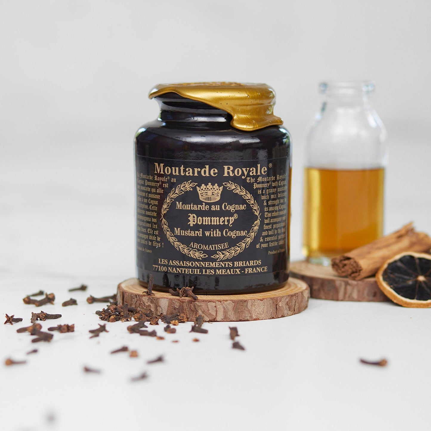 Mostaza al Coñac 250 gr Pommery