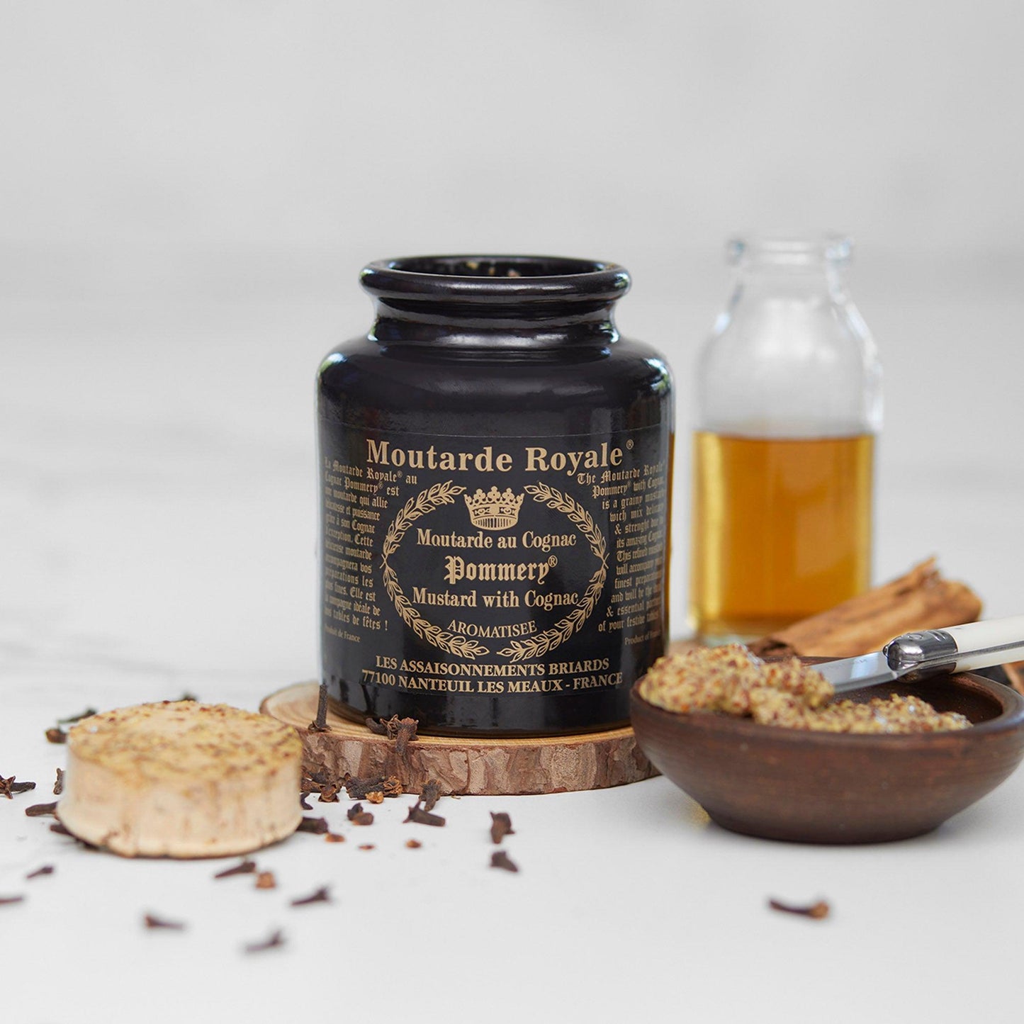 Mostaza al Coñac 250 gr Pommery