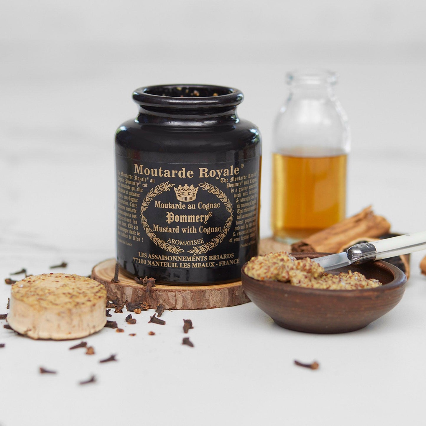 Mostaza al Coñac 250 gr Pommery