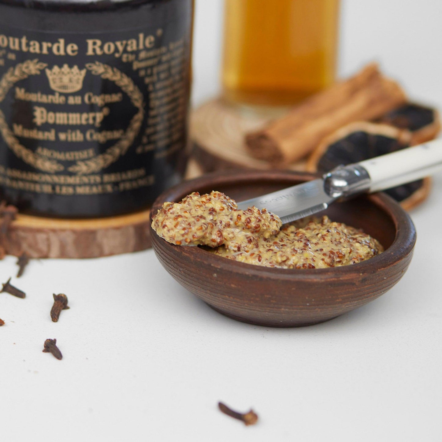 Mostaza al Coñac 250 gr Pommery