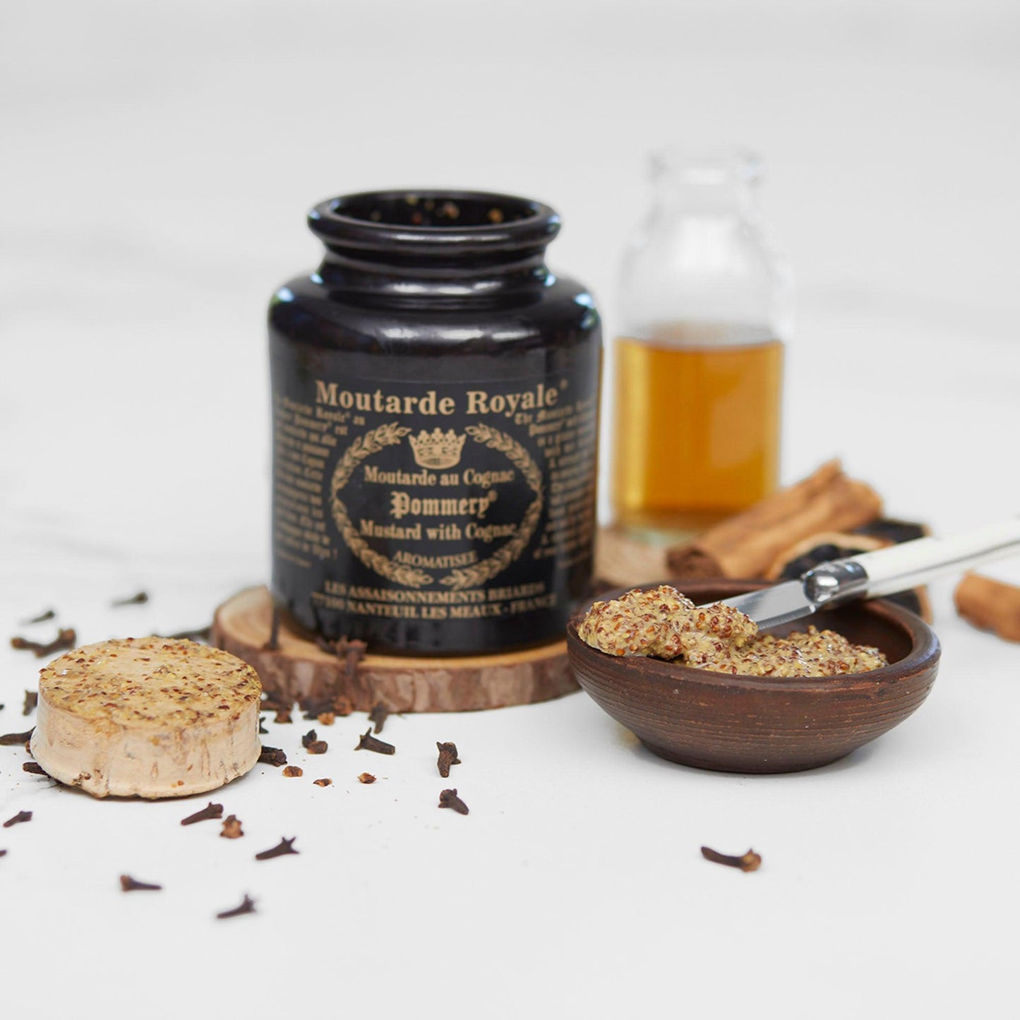 Mostaza al Coñac 250 gr Pommery