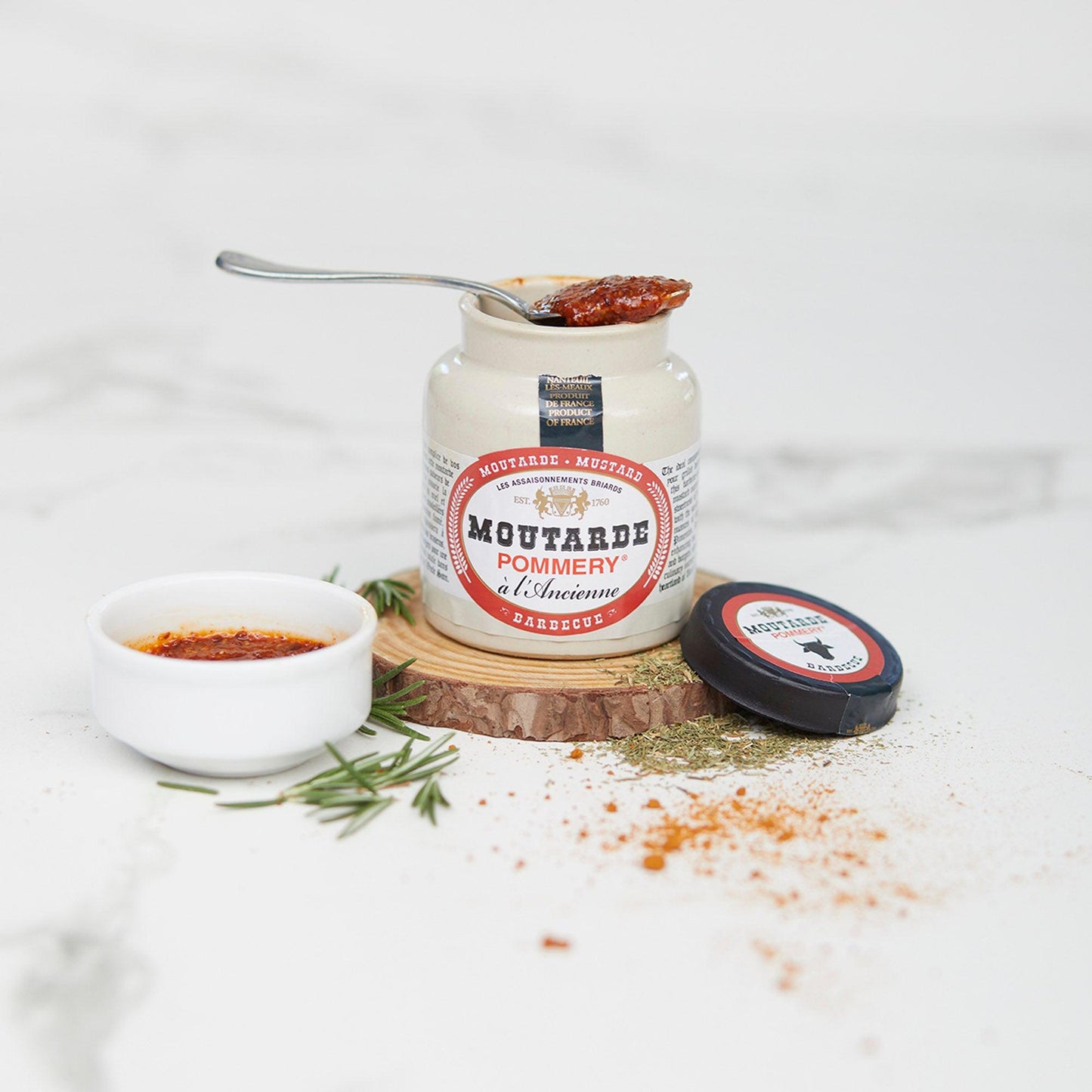 Mostaza BBQ 100 gr Pommery