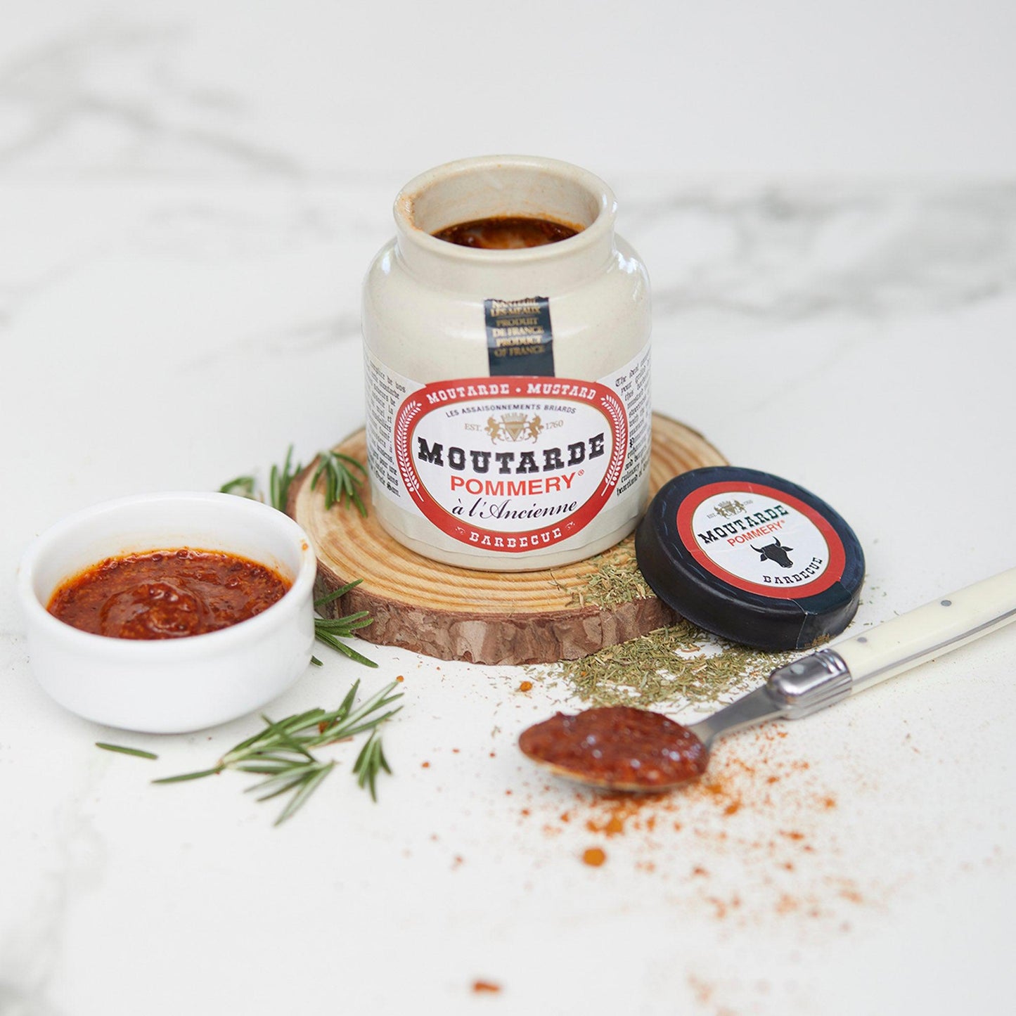 Mostaza BBQ 100 gr Pommery