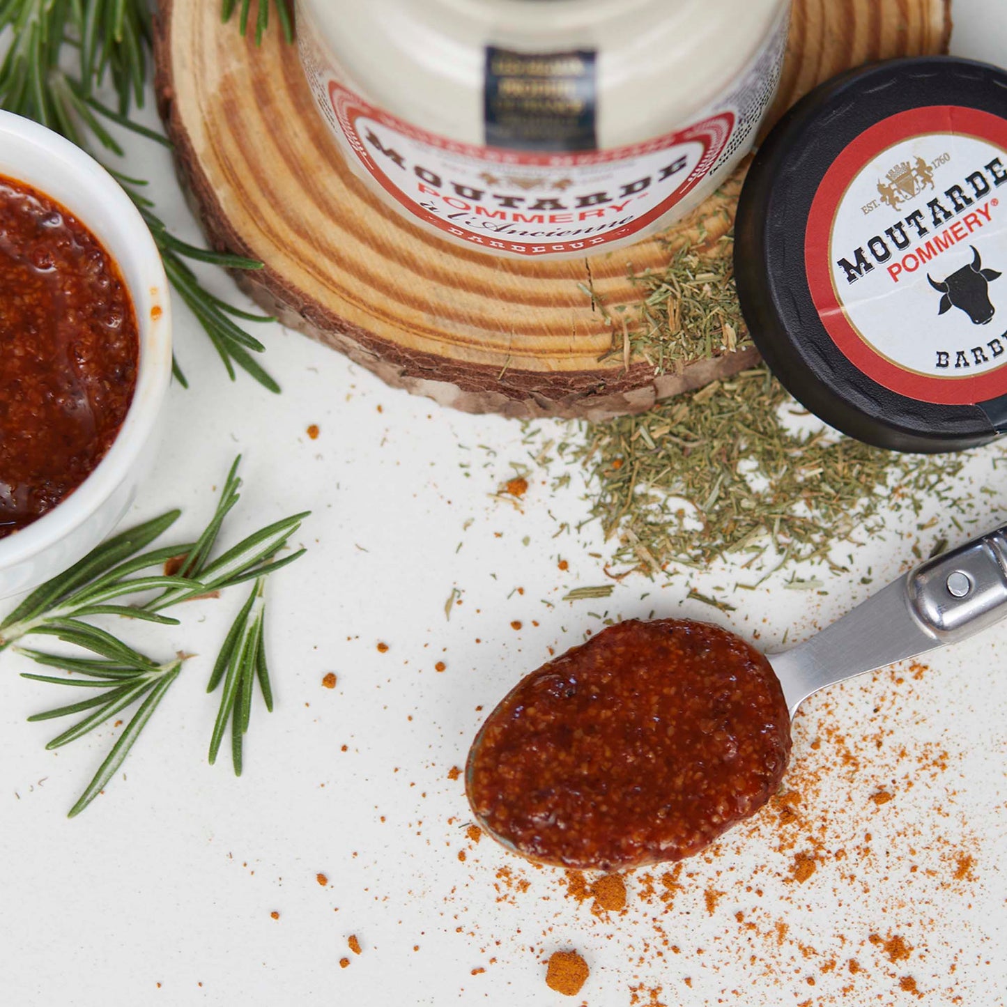 Mostaza BBQ 100 gr Pommery