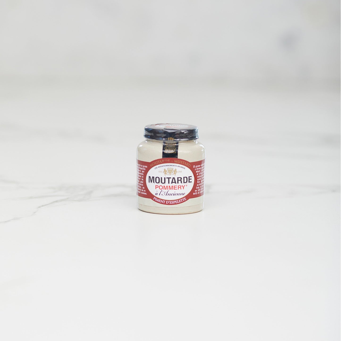 Mostaza con Pimiento de Espelette 100 gr Pommery