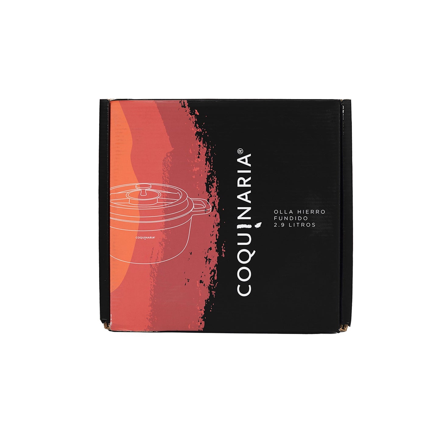 Olla de Hierro Fundido 2,9 Lts Coquinaria