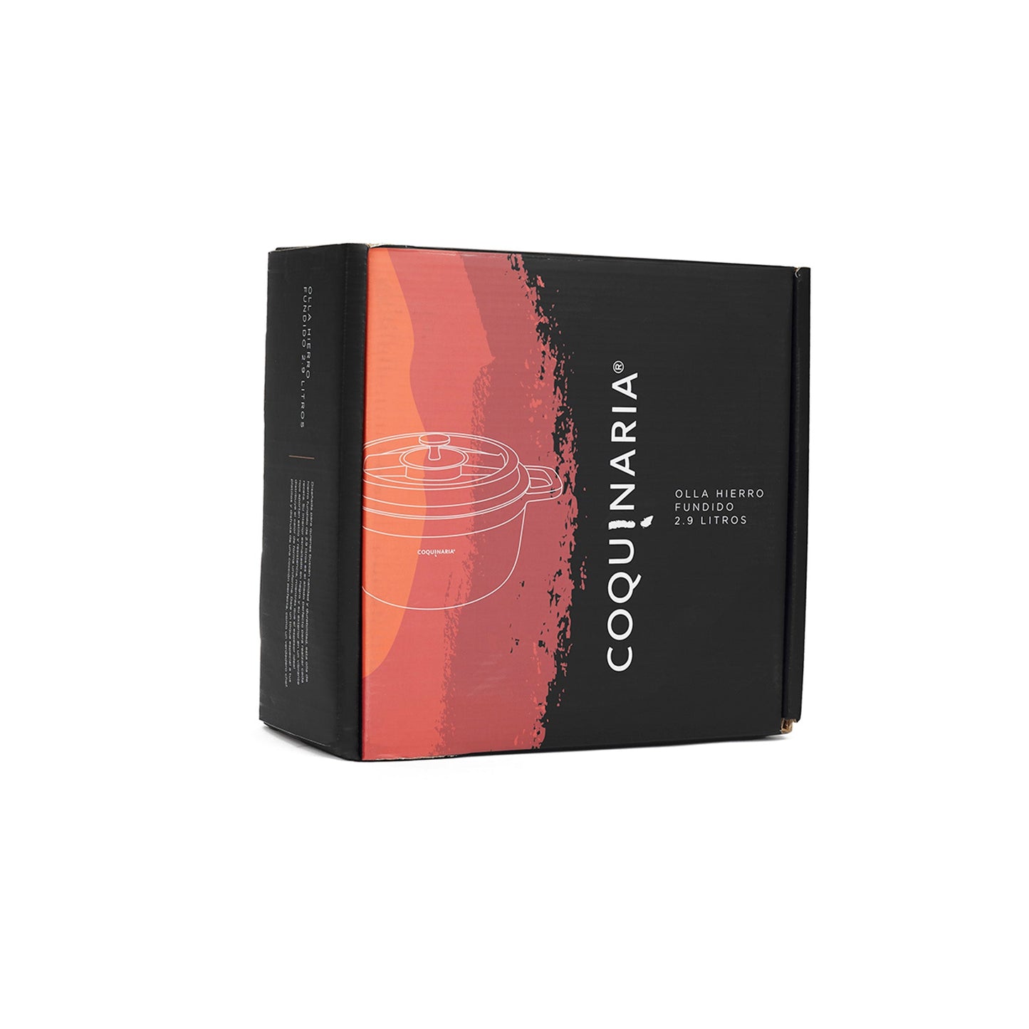 Olla de Hierro Fundido 2,9 Lts Coquinaria