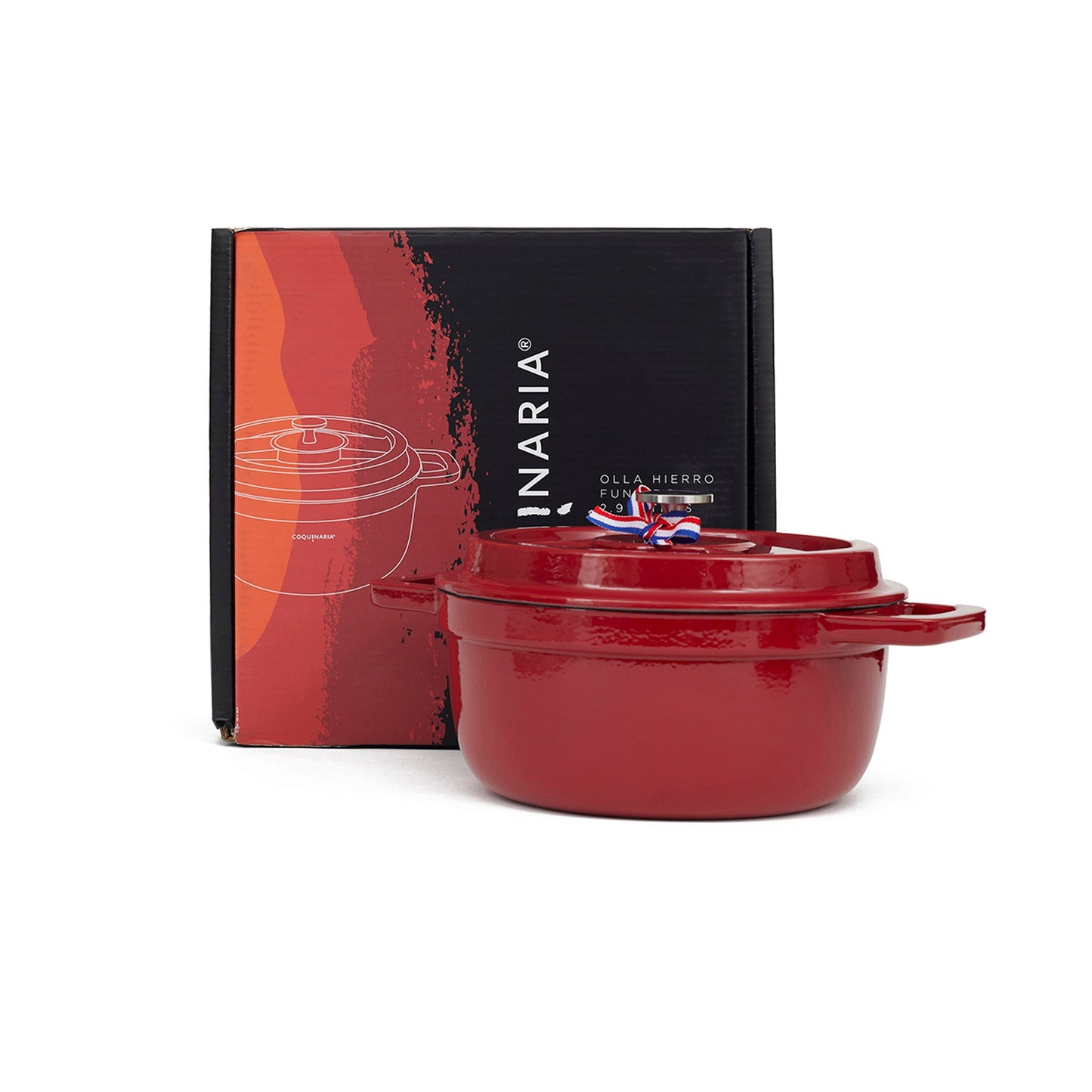 Olla de Hierro Fundido 2,9 Lts Coquinaria