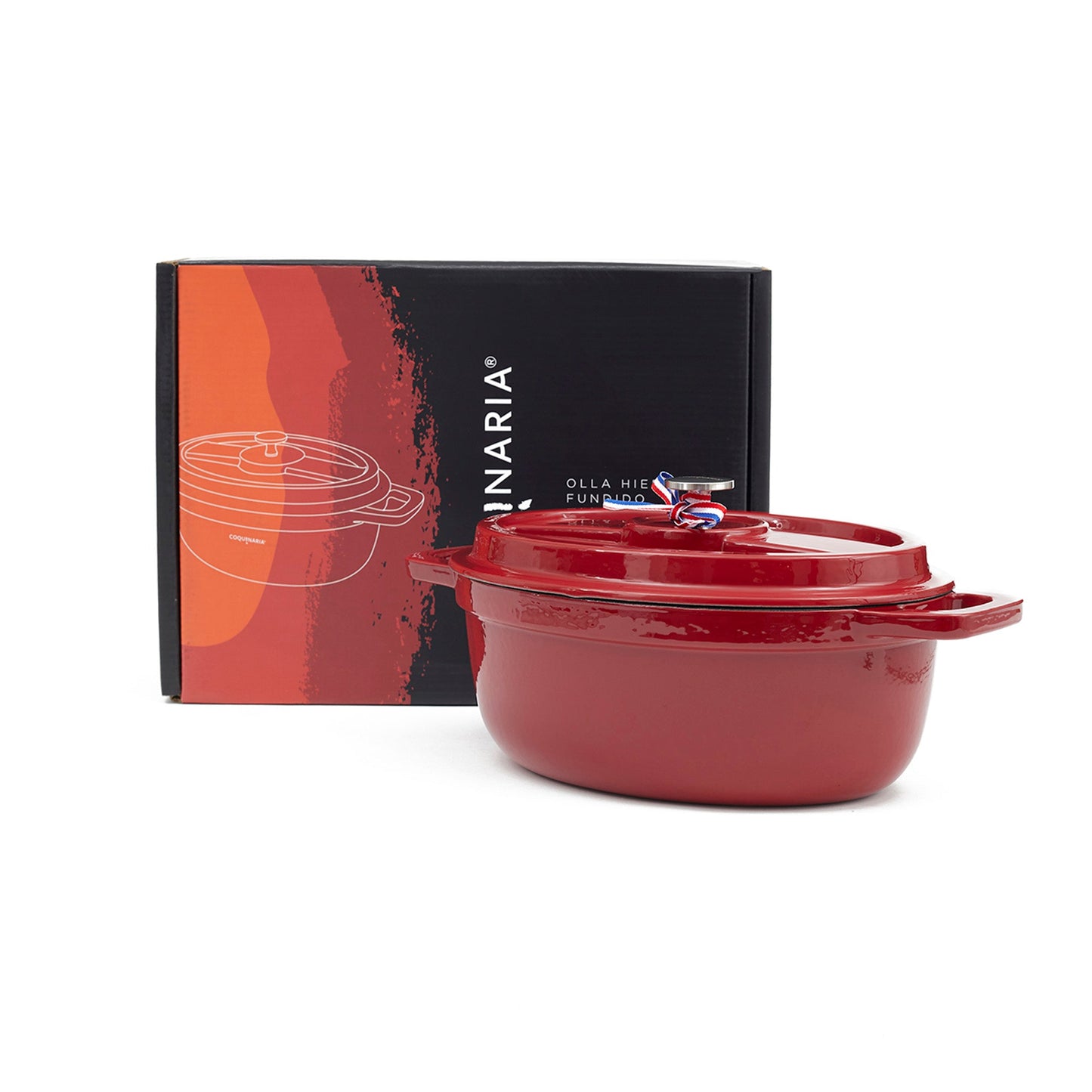 Olla de Hierro Fundido 4,1 Lts Coquinaria