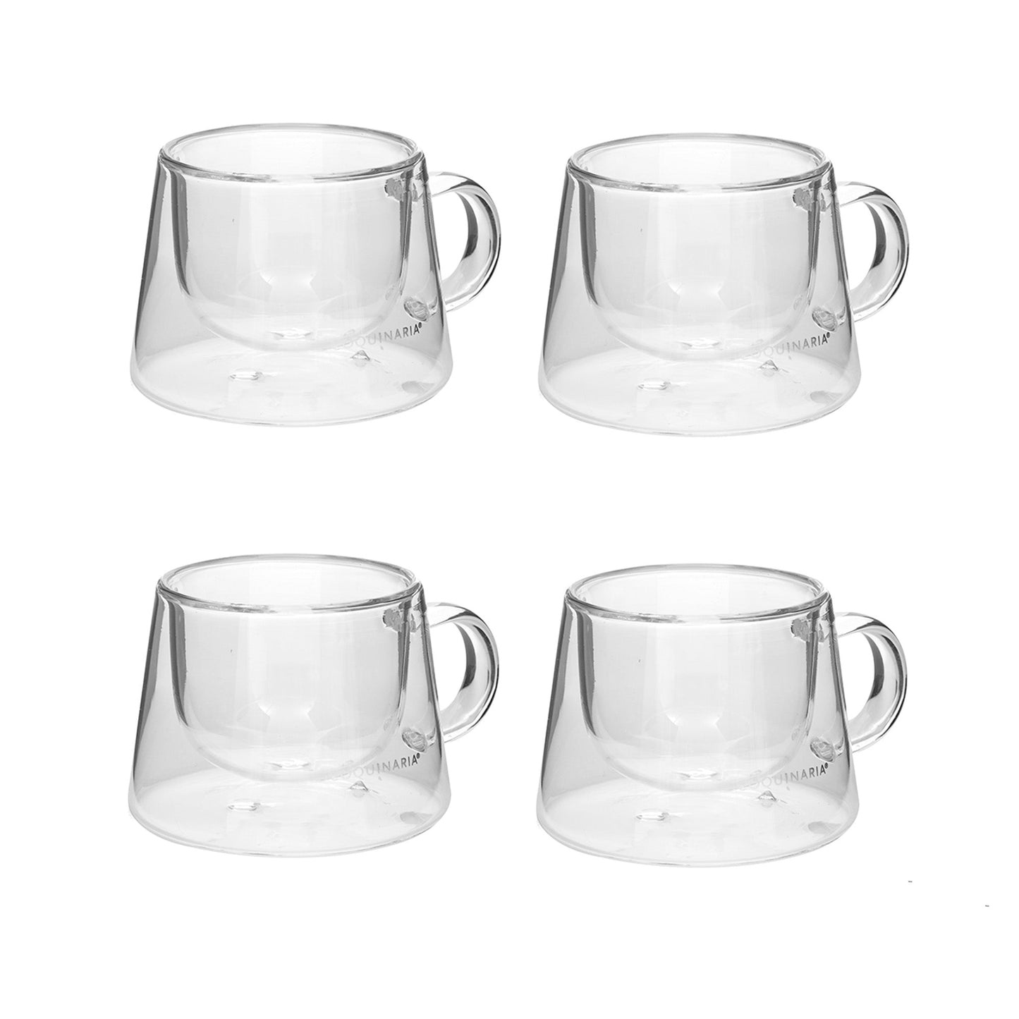 Set 4 Tazas de Espresso 80 ml Coquinaria